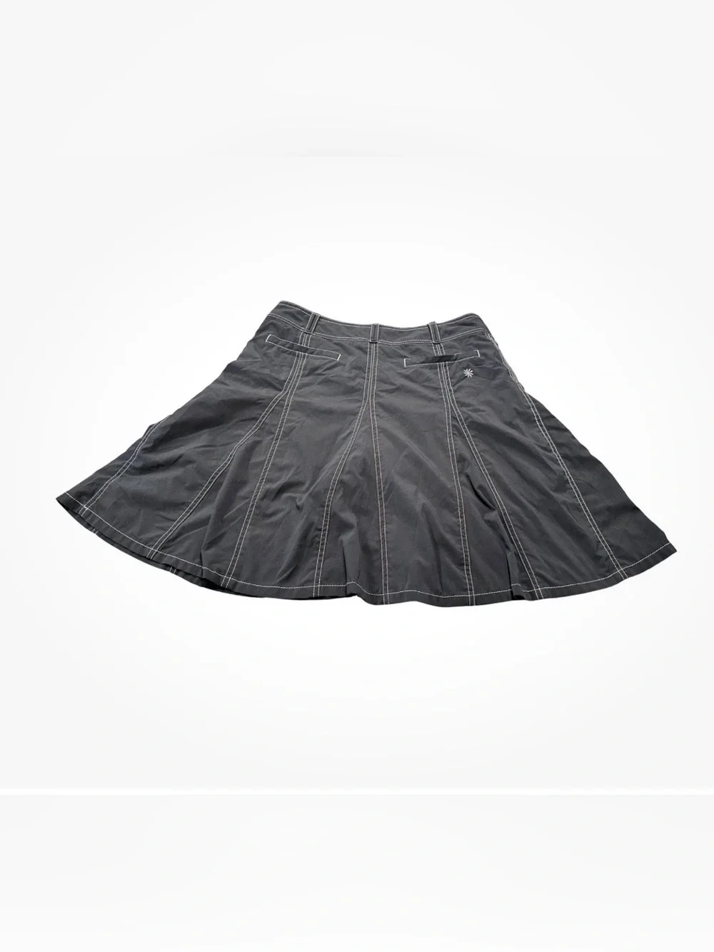 Athleta Whatever A-Line Skort in Charcoal Grey size 10